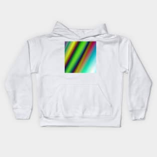 colorful abstract rainbow pattern background Kids Hoodie